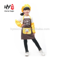 Hang neck children apron custom logo